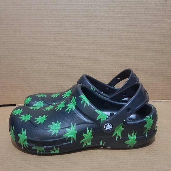 Crocs Work Bistro Graphic Slip Resistant Clog Size: 9 Men/ 11 Women 204044-00Y - Picture 9 of 10